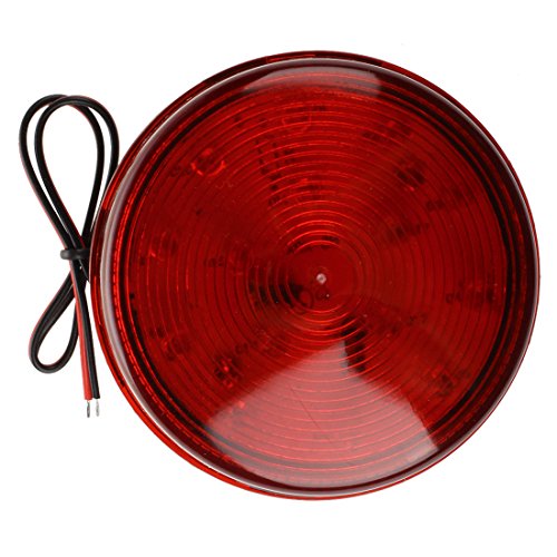 Luz de alarma rojo led luz estroboscopica de seguridad y casa para la seguridad del sistema de automatizacion para informar al nuevo dispositivo dc12v advertencia